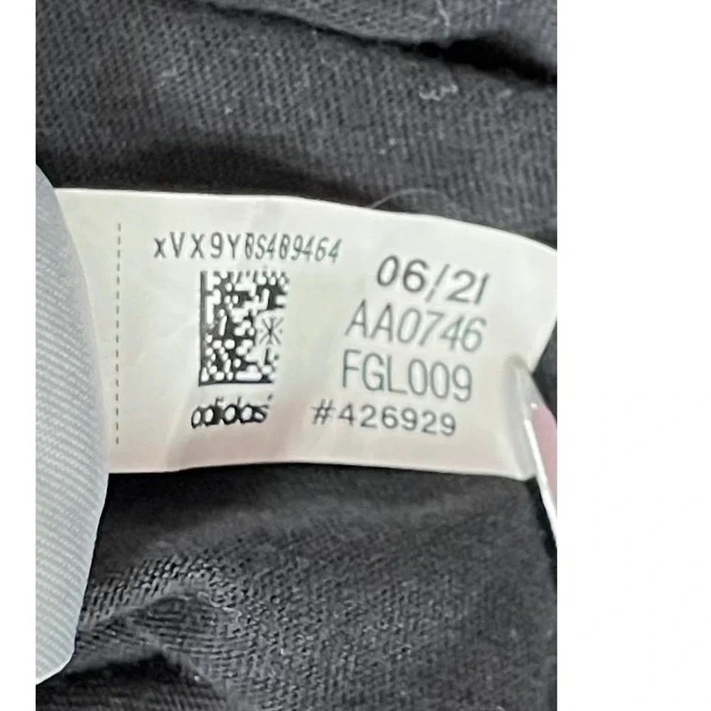 Adidas Kids Large 14/16 Black Rainbow‎ Logo Hooded Long Sleeve Tee